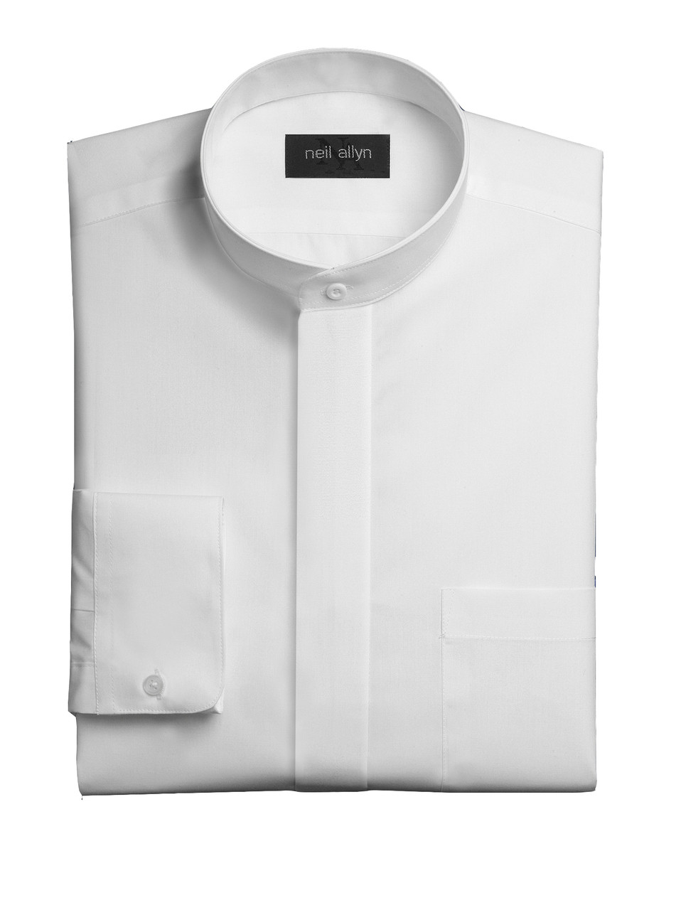 mandarin tuxedo shirt