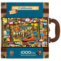 California Collectible SuitCase Luggage Box 1000 Piece Jigsaw Puzzle