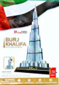 BURJ KHALIFA TOWER in Dubai 136 Piece 3D Puzzle 57.4" Tall