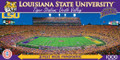 Louisiana State University TIGER Stadium Death Valley Panoramic 1000 Piece Jigsaw Puzzle