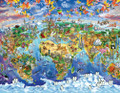 WORLD MAP 60 Piece Jigsaw Puzzle
