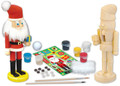 Paint Your Own Nutcracker Santa Wood Craft Kit by Works Of Ahhh...