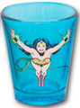 DC Comics Wonder Woman In Action Shot Glass