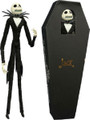 JACK SKELLINGTON The Nightmare Before Christmas 16" Poseable Collectible Action Figure with Coffin