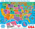 Giant Map of the USA 850 Piece Jigsaw Puzzle 24" X 36"