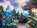 Cinderella Wishes Upon A Dream Thomas Kinkade Collection 750 Piece Jigsaw Puzzle 