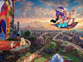 Aladdin Disney Dreams Thomas Kinkade Collection 750 Piece Jigsaw Puzzle 