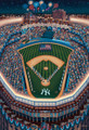 New York Yankee Stadium 500 Piece Jigsaw Puzzle by Eric Dowdle
