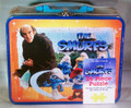THE SMURFS 24 Piece Puzzle with Gargamel in Collectible Tin Lunch Box