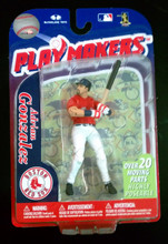 ADRIAN GONZALEZ McFarlane Playmakers MLB Series 3 Boston Red Sox Figure NEW
