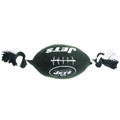 New York Jets NFL Plush Dog Football Toy