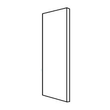 Coffee Glaze MPEP96 - Matching Pantry End Panel for 96"H Pantry (3 Pcs)