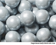 Gumballs Shimmer Pearl Silver 2 Pounds