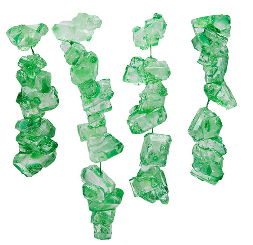 Green lime rock candy string