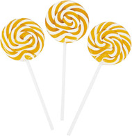 Swirly Lollipops Gold 24 Pops