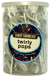 Twirly Lollipops Silver 24 Pops