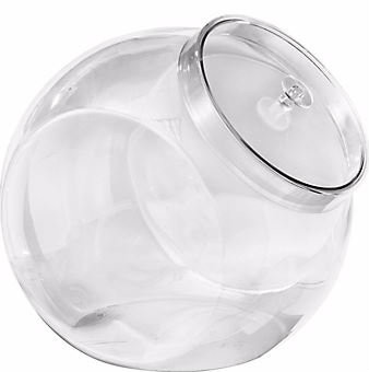 Amscan Medium Cylinder Container, Clear