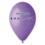 Gemar Lavender Balloons 12"/50 count Pack