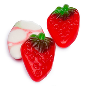Vidal Gummy Strawberries With Cream 4.4 lbs Bag