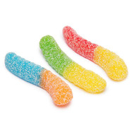 Sour Mini Neon Gummy Worms 18 LBS CASE Albanese