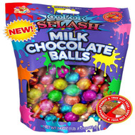 Color Splash Chocolate Foiled Balls Assorted 1.5 Pounds