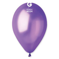 Gemar Metallic Purple Balloons 12"/50 count Pack
