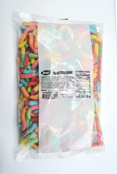 JOVY Neon Gummy Worms 5 LBS Bulk Bag