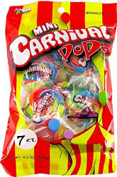 Mini Carnival Pops 12 pack/ CASE