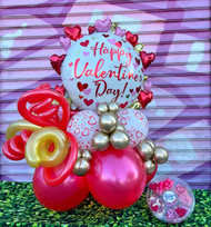 Valentine's Balloon Bouquet + Sugar Platter 