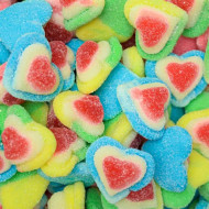  Vidal Gummi Triple Assorted Hearts 4.4 Pounds