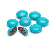 Chocolate Gems 1.5 Pounds - Turquoise