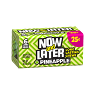 Now And Later Candy 1 Pack Pineapple