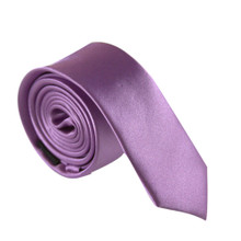 Amanti Italian Style Skinny Tie Lavender