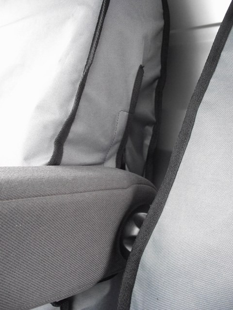 Onwards Grey to fit Citroen Grand C4 Picasso 2007 Titan Waterproof Car Front Seat Covers with Armrest Holes