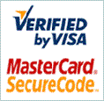 secure Visa and MasterCard