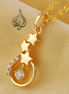 Star Pendant Gold plated