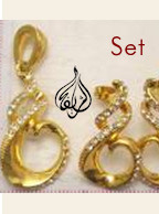 Pendant and Earrings Set