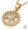 Star themed gold pendant