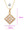 Size of Gold Pendant PDT-810