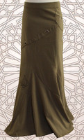Long Skirt Fish Tail - Olive