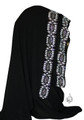 Muslim Khaleej style Shawl with rhinestones