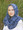 Hangzhou Hijab Scarf Blue with Tassels
