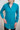 Teal Dress Blouse, Green Top, pair with Jeans