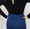 Full Length Floral Lace Skirt - Dark Blue