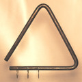 alla Turca™   7 1/2" triangle with Jingling Rings  (large .4375" diam) - AT43