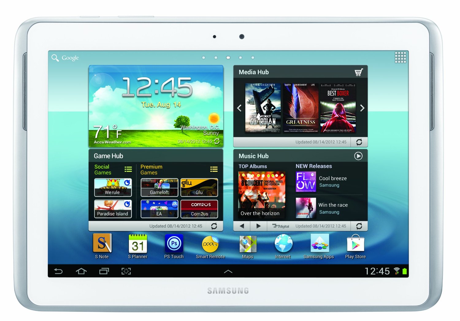 Tablette Samsung Galaxy Tab 2 10 16 Go Wi-Fi (Blanc) à prix bas