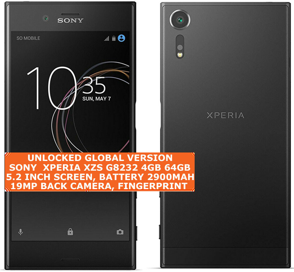 Sony Xperia Xzs G32 4gb 64gb Quad Core Dual Sim 19mp 5 2 Android 4g