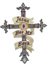 Jesus Has My Back Cross