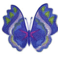 Watercolor Violet Butterfly