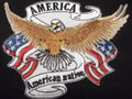 Eagle With American Banner